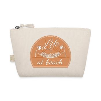 Life at Beach - Organic Pouch - nature - Front