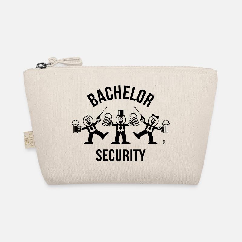 Bachelor Security (JGA / Karikatur / Tanz / 1C) Bio-Täschchen