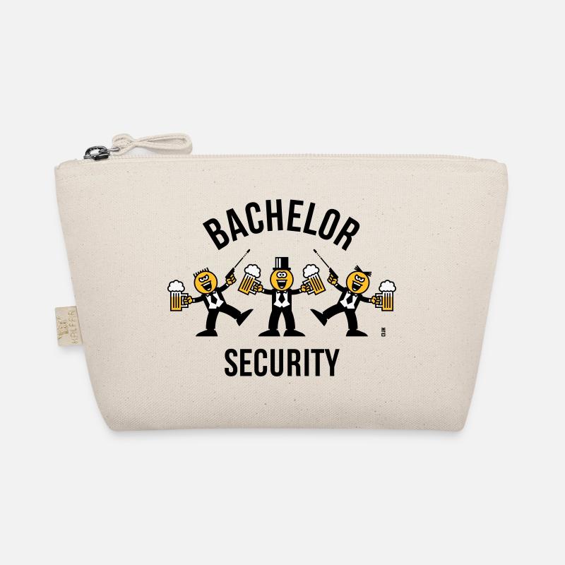 Bachelor Security (JGA / Karikatur / Tanz / 3C B) Bio-Täschchen