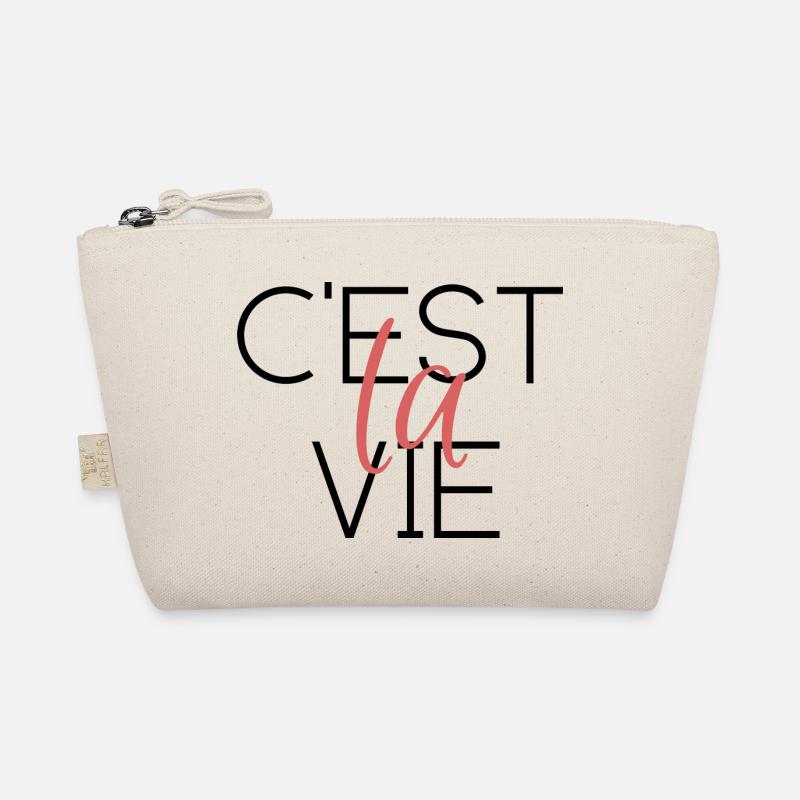 So ist das Leben - Ces‘t la Vie Bio-Täschchen