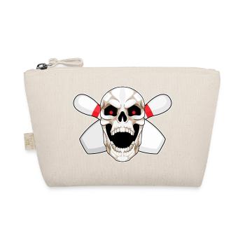 Quille de bowling en forme de crâne - Trousse biologique - nature - Devant