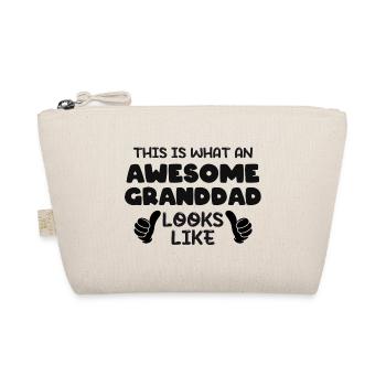 This is what an Awesome Granddad Looks Like - Bio-Täschchen - Natur - Vorne