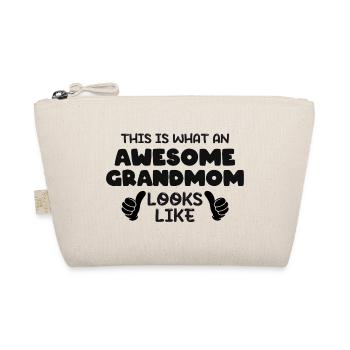 This is what an Awesome Grandmom Looks Like - Bio-Täschchen - Natur - Vorne