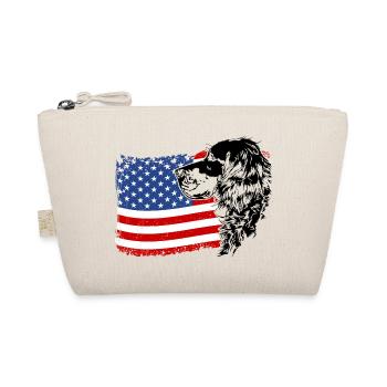 Gordon Setter Amérique Flag Dogs Wilsigns - Trousse biologique - nature - Devant