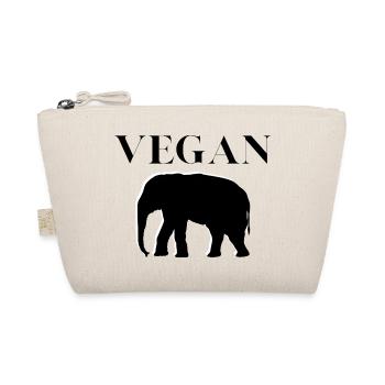 Éléphant végétalien - Trousse biologique - nature - Devant