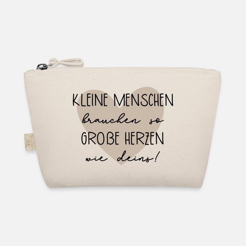 Abschiedsgeschenk mit Herz Bio-Täschchen