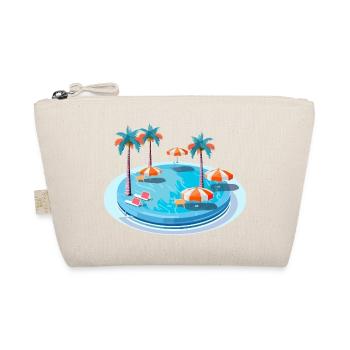 Ein Traumpool - Bio-Täschchen - Natur - Vorne