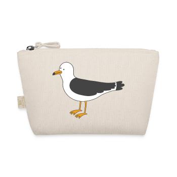 Möwe - Bio-Täschchen - Natur - Vorne