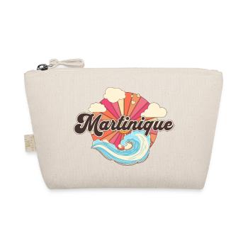 Martinique Caraïbes Rétro Plage - Trousse biologique - nature - Devant