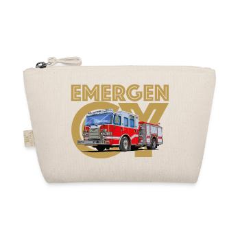 Feuerwehr Notruf - Bio-Täschchen - Natur - Vorne