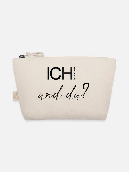 ICH steh zu mir und du? - Bio-Täschchen - Natur