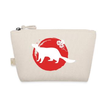 Marten Silhouette Japanese - Organic Pouch - nature - Front