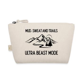Ultra Running - Mud, Sweat and Trails - Organic Pouch - nature - Front