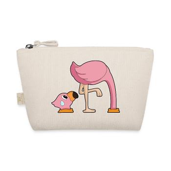 Trou de flamant rose dans le sol - Trousse biologique - nature - Devant