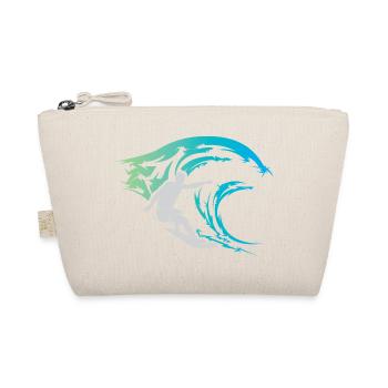 Surfer Wave Water Sea Sports Color Icon Logo - Trousse biologique - nature - Devant