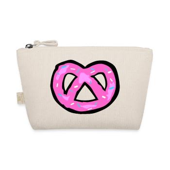 #Donuts #Bretzel #alsace Donut Pretzel T-Shirt - Organic Pouch - nature - Front