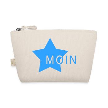 Moin mit Stern - Bio-Täschchen - Natur - Vorne