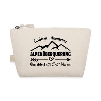 Alpenüberquerung Familie Abenteuer E5 - Bio-Täschchen - Natur - Vorne