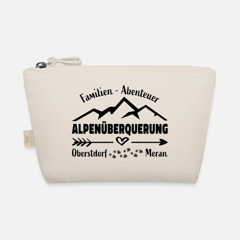 Alpenüberquerung Familie Abenteuer E5 Bio-Täschchen