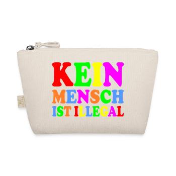 Kein mensch ist illegal - Bio-Täschchen - Natur - Vorne