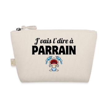 j'vais je dire, parrain, super parrain - Trousse biologique - nature - Devant