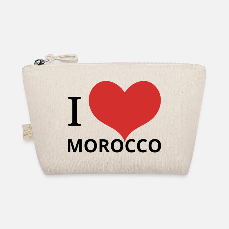 I LOVE MOROCCO Organic Pouch