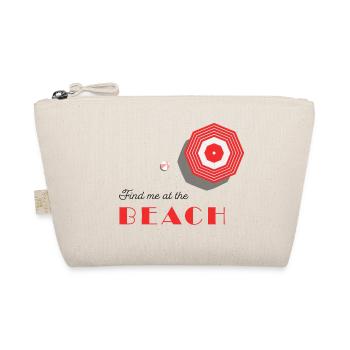 OFF TO THE BEACH - Organic Pouch - nature - Front