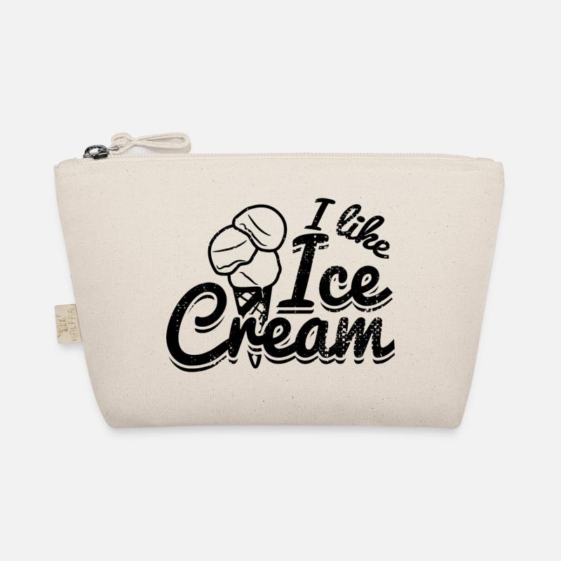 Lustiger Eiscreme Spruch Bio-Täschchen