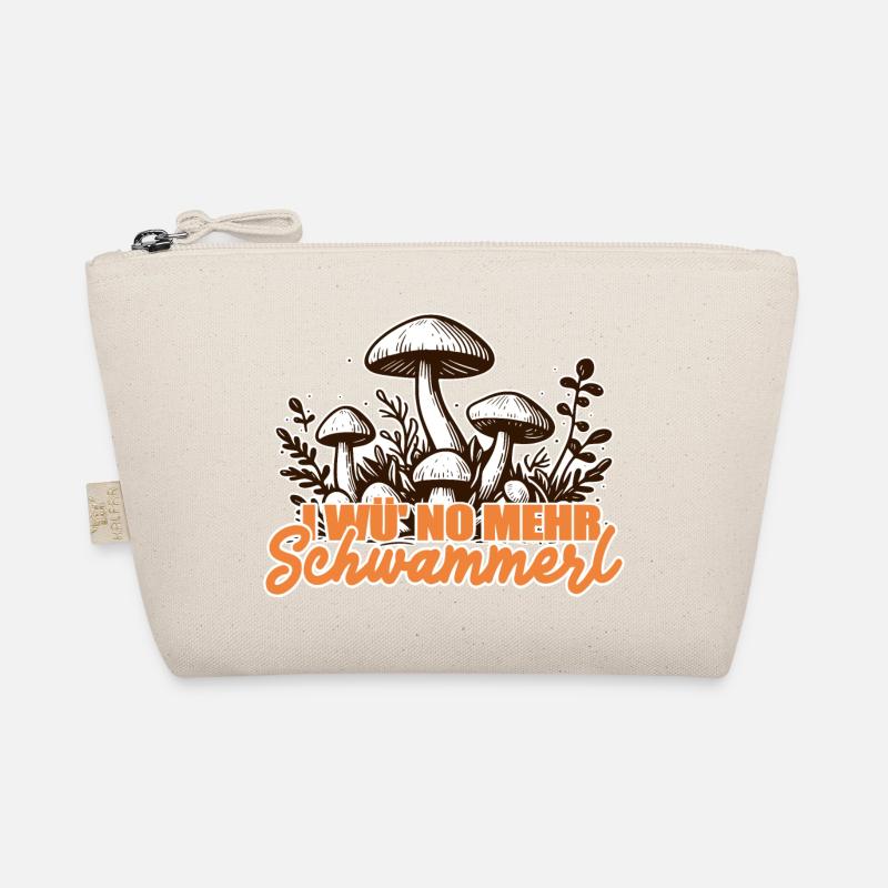 Pilze Lustiger Spruch - Bio-Täschchen - Natur