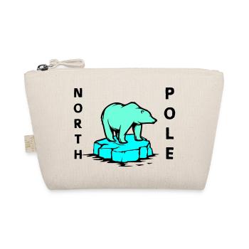 eisbär north pole - Bio-Täschchen - Natur - Vorne
