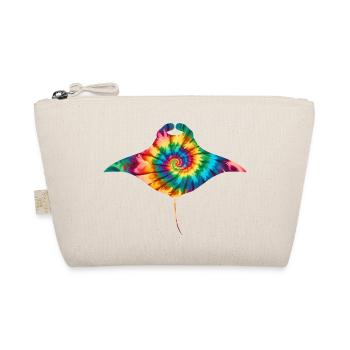 Mantarochen Tie Dye - Bio-Täschchen - Natur - Vorne