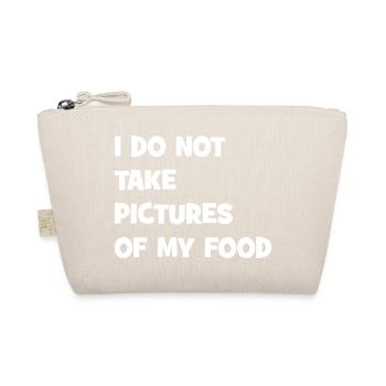I do not take pictures of my food - Bio-Täschchen - Natur - Vorne