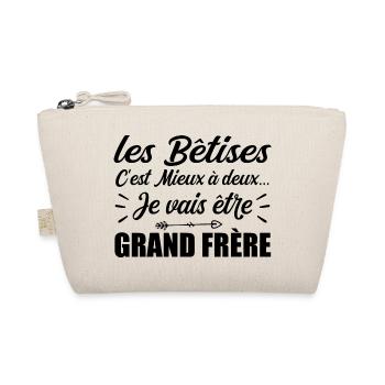 Je vais être grand frère - Trousse biologique - nature - Devant
