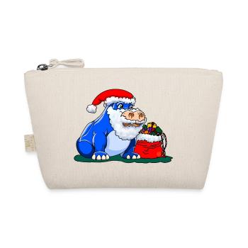 Père Noël hippopotame - Trousse biologique - nature - Devant