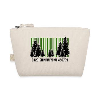 shinrin yoku forest walker forest bathing forest - Organic Pouch - nature - Front
