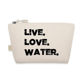Piscine Bday Natation Amour - Trousse biologique - nature - Devant