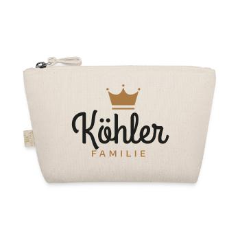 Köhler-Familie - Bio-Täschchen - Natur - Vorne