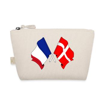 Drapeau de la France et drapeau du Danemark - Trousse biologique - nature - Devant
