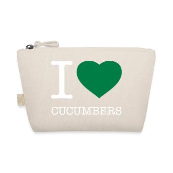J’AIME LES CONCOMBRES Gurken - Trousse biologique - nature - Devant