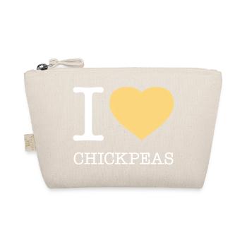 J’ADORE LES POIS CHICHES - Trousse biologique - nature - Devant