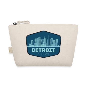 Detroit - Michigan - Bio-Täschchen - Natur - Vorne