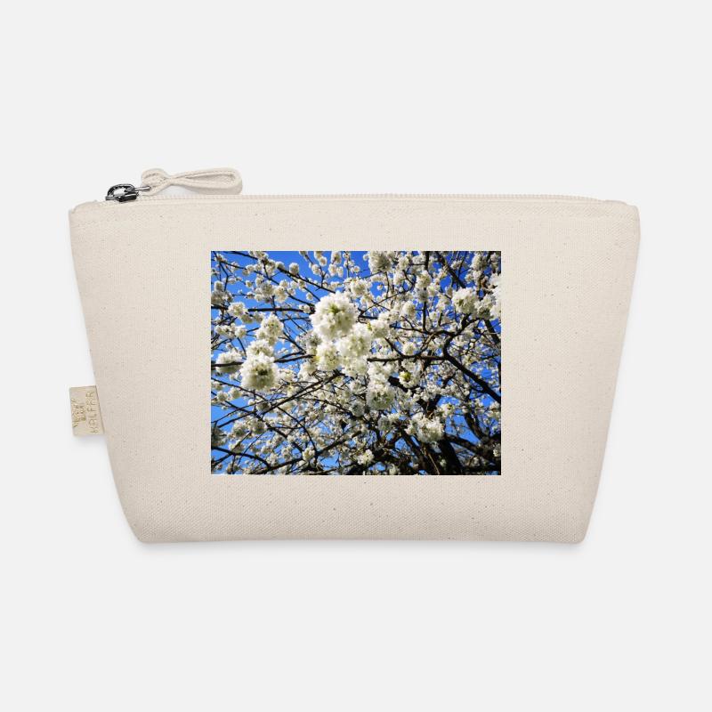 Blühender Kirschbaum im Frühling - Bio-Täschchen - Natur