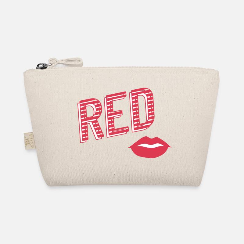 Red Lips Bio-Täschchen