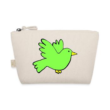 bird colors - Bio-Täschchen - Natur - Vorne