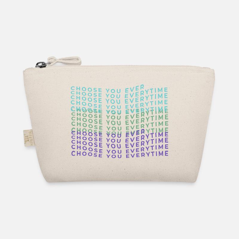 Choose you everytime self-love selflove Organic Pouch
