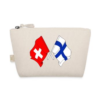 Drapeau de la Suisse et drapeau de la Finlande - Trousse biologique - nature - Devant