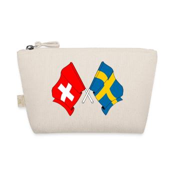 Drapeau de la Suisse et drapeau de la Suède - Trousse biologique - nature - Devant