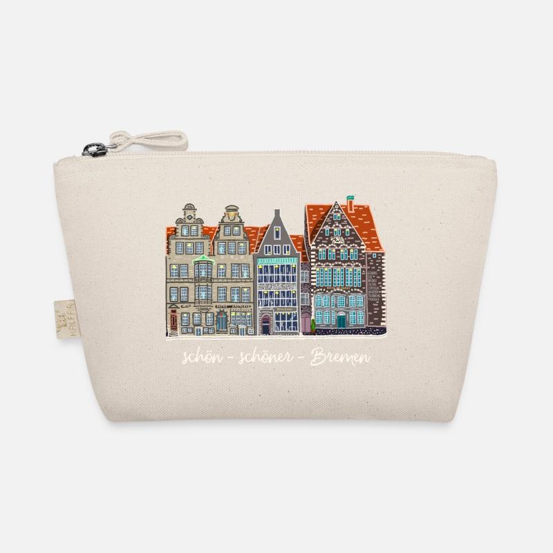 Bremen Market, Drawing, Germany Organic Pouch