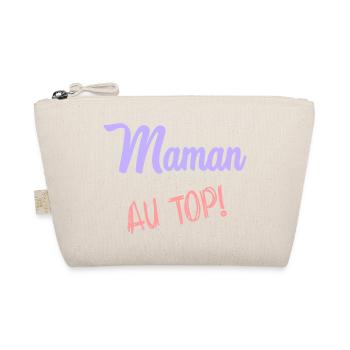 MOM. MOTHER'S DAY. HAPPY MOTHER'S DAY - Organic Pouch - nature - Front