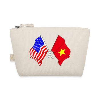 Drapeau des États-Unis et drapeau du Vietnam - Trousse biologique - nature - Devant